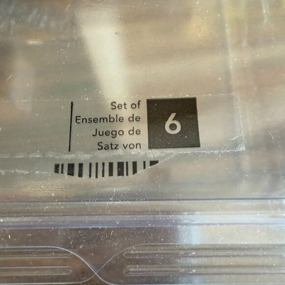 Stampin Up! Merci Butterfly & Flower Rubber Stamp Set Of 5 With Wooden Blocks Cr - Picture 2 of 9